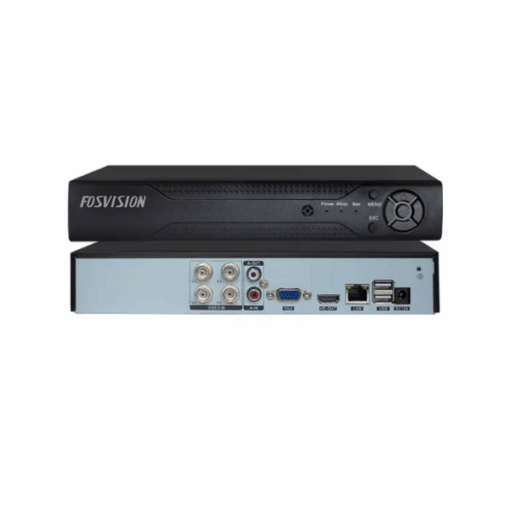 FOSVISION DVR 4 Canaux RS-CCTVDVR4 – Enregistreur Numérique H.264 pour Caméras HD