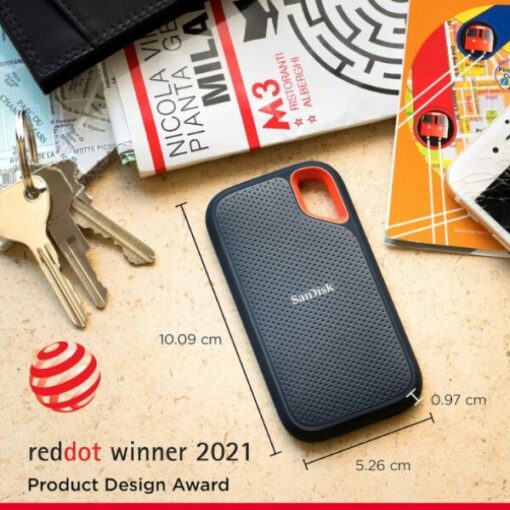 SanDisk Extreme Portable SSD 8To – USB 3.2 Gen 2
