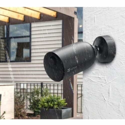 Caméra de Surveillance Sans Fil EZVIZ CS-EB3 3MP – Vision Nocturne Couleur & Batterie Rechargeable