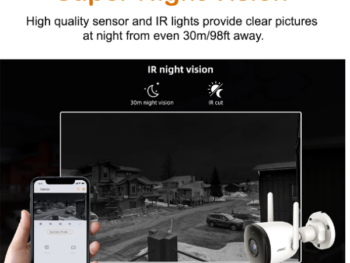 Caméra de Surveillance Extérieure Imou Bullet2C 2MP IPC-F22P– Vision Nocturne & Détection Humaine