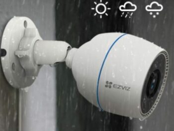 EZVIZ H3c – Caméra IP Wi-Fi Extérieure 2MP, Vision Nocturne Couleur, IA & Alarme Active