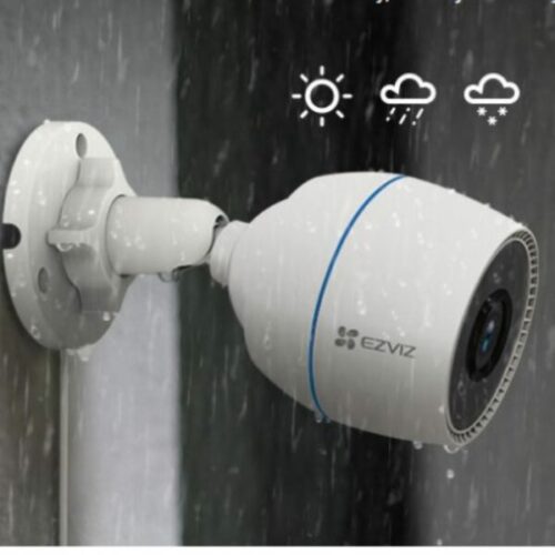 EZVIZ H3c – Caméra IP Wi-Fi Extérieure 2MP, Vision Nocturne Couleur, IA & Alarme Active