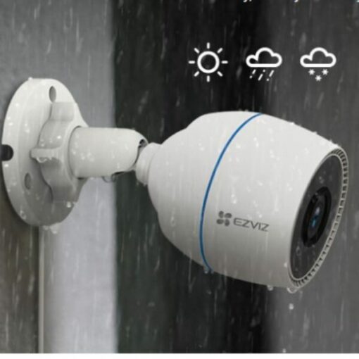 EZVIZ H3c – Caméra IP Wi-Fi Extérieure 2MP, Vision Nocturne Couleur, IA & Alarme Active