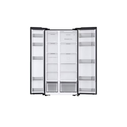Réfrigérateur Side‑by‑Side Samsung RS57DG4000B4GH – 562 L, (No‑Frost, Wi‑Fi & AI Energy, Black Matt)