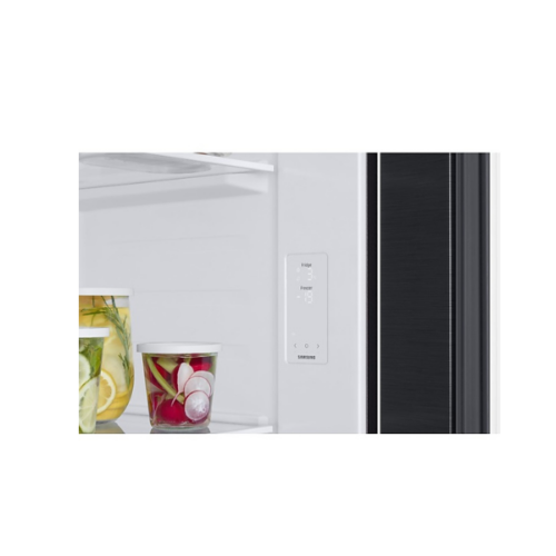 Réfrigérateur Side‑by‑Side Samsung RS57DG4000B4GH – 562 L, (No‑Frost, Wi‑Fi & AI Energy, Black Matt)
