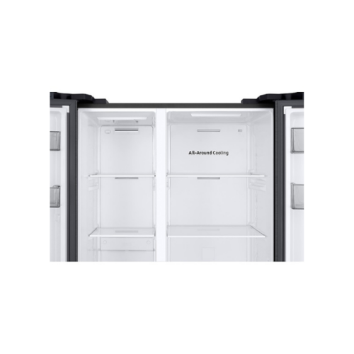 Réfrigérateur Side‑by‑Side Samsung RS57DG4000B4GH – 562 L, (No‑Frost, Wi‑Fi & AI Energy, Black Matt)