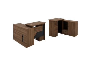 Bureau de Direction avec Rangements Intégrés OZ-EDK03-18
