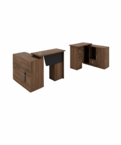 Bureau de Direction avec Rangements Intégrés OZ-EDK04-18