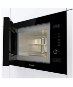 Micro-ondes Encastrable Hisense HB25MOBX7G – 25L, (Grill Quartz, Écran LED Noir)