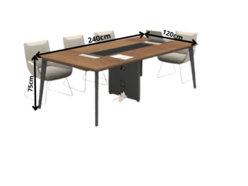 Table de Réunion Modulaire OZ-1918-24(sans chaise)