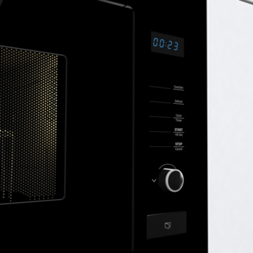 Micro-ondes Encastrable Hisense HB25MOBX7G – 25L, (Grill Quartz, Écran LED Noir)