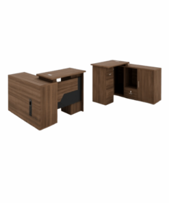 Bureau de Direction avec Rangements Intégrés OZ-EDK03-16