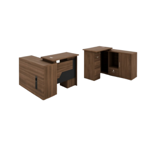 Bureau de Direction avec Rangements Intégrés OZ-EDK03-16