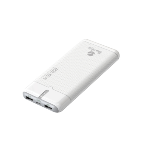 Power Bank - Baraka BRK-PB66 Blanc (10000mAh)