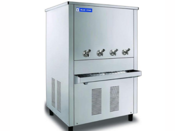 Fontaine à Eau Industrielle Solstar – 98L, 4 Robinets, Modèle WC-85T4-INBSS, Usage Intensif