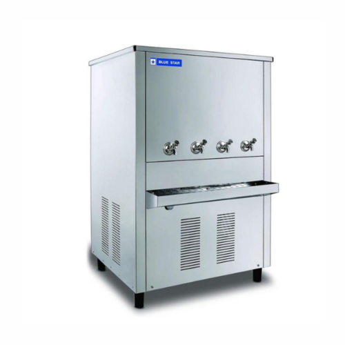 Fontaine à Eau Industrielle Solstar – 98L, 4 Robinets, Modèle WC-85T4-INBSS, Usage Intensif
