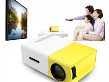 Mini Vidéo Projecteur Portable YG-300 – Projection Haute Qualité, Compact et Pratique pour Cinéma à Domicile et Présentations