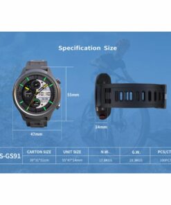 Montre Connectée WSTER WS-GS91 - Appels Bluetooth et Suivi d'Activités