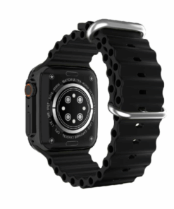 Montre Connectée WSTER WS-GS8 - Écran 2.2" et Appels Bluetooth - Orange et Noir