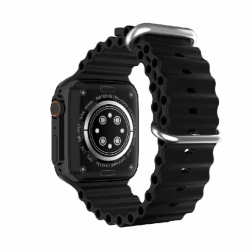 Montre Connectée WSTER WS-GS8 - Écran 2.2" et Appels Bluetooth - Orange et Noir