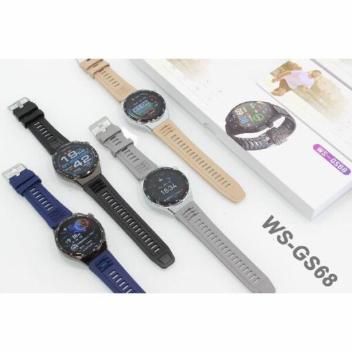 Montre Connectée de Sport WSTER WS-GS68 - Appels Bluetooth, IP53 et Moniteur Cardiaque