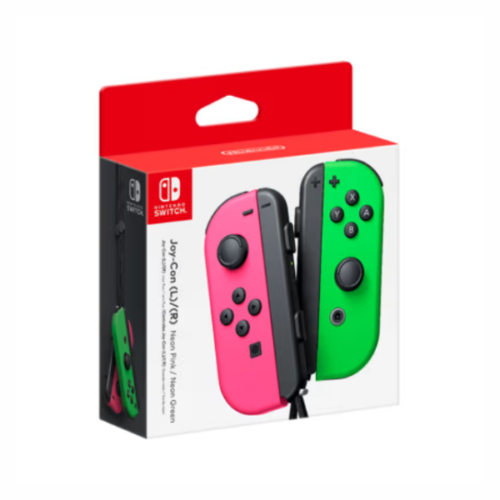 Paire de Manettes Nintendo Switch Joy-Con – Droit & Gauche, Sans Fil, Vibration HD, Compatible Mode Solo & Duo