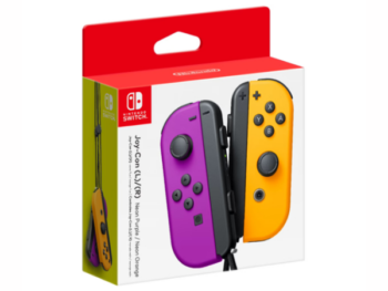 Paire de Manettes Nintendo Switch Joy-Con – Droit & Gauche, Sans Fil, Vibration HD, Compatible Mode Solo & Duo