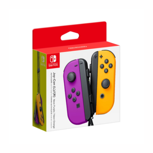 Paire de Manettes Nintendo Switch Joy-Con – Droit & Gauche, Sans Fil, Vibration HD, Compatible Mode Solo & Duo