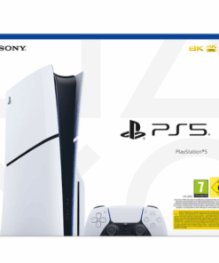 Console Sony PlayStation 5 Slim – SSD 1 To, Lecteur Blu-ray, 4K/8K HDR, Ray Tracing, Audio 3D, Manette DualSense