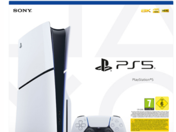 Console Sony PlayStation 5 Slim – SSD 1 To, Lecteur Blu-ray, 4K/8K HDR, Ray Tracing, Audio 3D, Manette DualSense