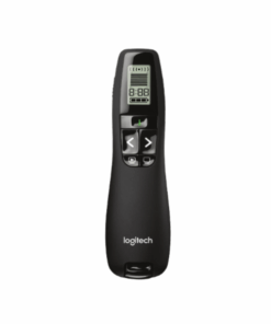 Logitech R800 – Pointeur Laser Vert Professionnel, Présentateur Sans Fil, Écran LCD, Portée 30m