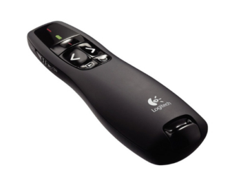 Logitech R400 – Pointeur Laser Sans Fil, Présentateur USB, Portée 15m, Compatible Windows