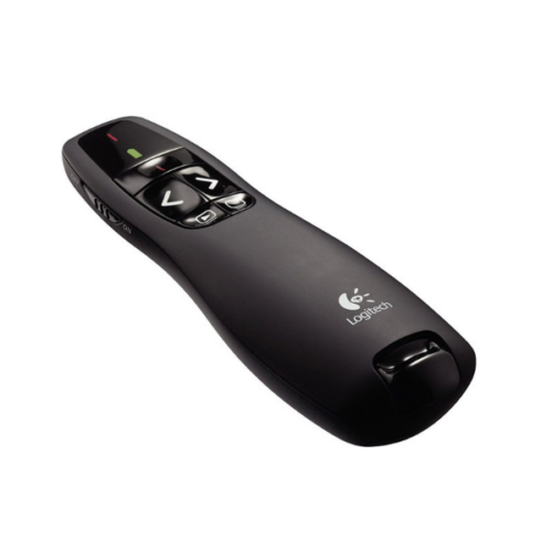 Logitech R400 – Pointeur Laser Sans Fil, Présentateur USB, Portée 15m, Compatible Windows