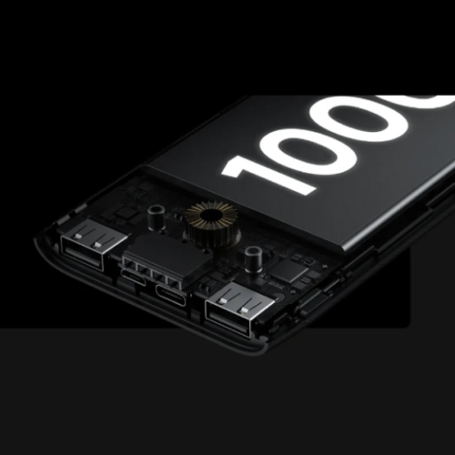 Power Bank Repalme Noir (10000mAh) – Compacte et Puissante avec Charge Rapide Universelle