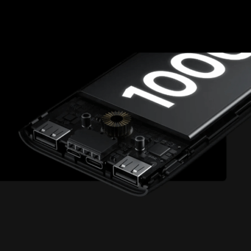 Power Bank Repalme Noir (10000mAh) – Compacte et Puissante avec Charge Rapide Universelle