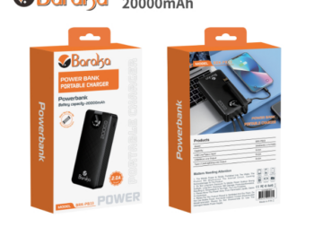 Power Bank-Baraka BRK-PB33 Noir (20000mAh)