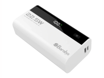 Power Bank Portable Baraka BRK-PB11 Blanc (5000MAH)
