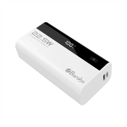 Power Bank Portable Baraka BRK-PB11 Blanc (5000MAH)