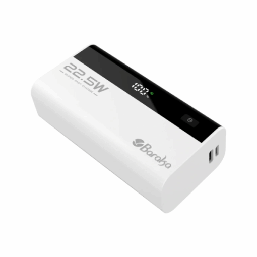 Power Bank Portable Baraka BRK-PB11 Blanc (5000MAH)