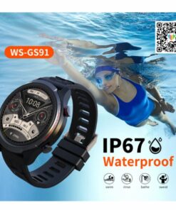 Montre Connectée WSTER WS-GS91 - Appels Bluetooth et Suivi d'Activités