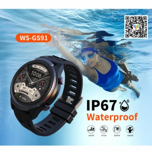 Montre Connectée WSTER WS-GS91 - Appels Bluetooth et Suivi d'Activités