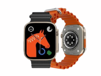 Montre Connectée S8 Ultra Max - Écran 2.02" - Boîtier Titane - Noir