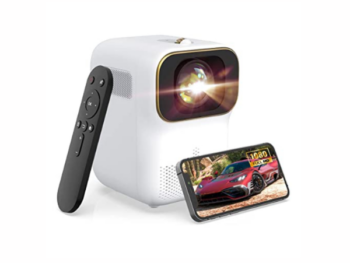 Vidéoprojecteur XMING Q1 – Mini Projecteur Full HD 1080p, Wi-Fi, Correction Trapézoïdale, Audio Stéréo 3W×2