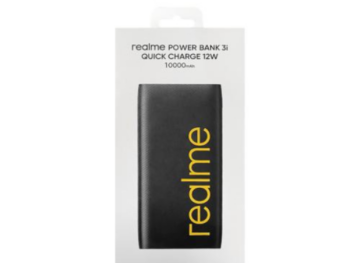 Power Bank Repalme Noir (10000mAh) – Compacte et Puissante avec Charge Rapide Universelle