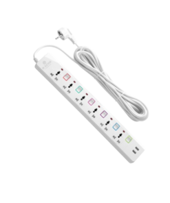 Rallonge électrique  R SCAR RS-226U (10M) –  Ports USB Intégrés