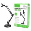 Support Multifonctionnel Noir – Stent Vocal Pratique pour Téléphone, Micro ou Tablette