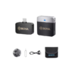 BOYA BY‑M1V3 – Micro cravate sans fil USB‑C pour 1 personne, omnidirectionnel, portée > 60 m