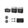 BOYA BY‑M1V4 – Micro cravate sans fil USB‑C pour 2 personnes, omnidirectionnel, 2,4 GHz