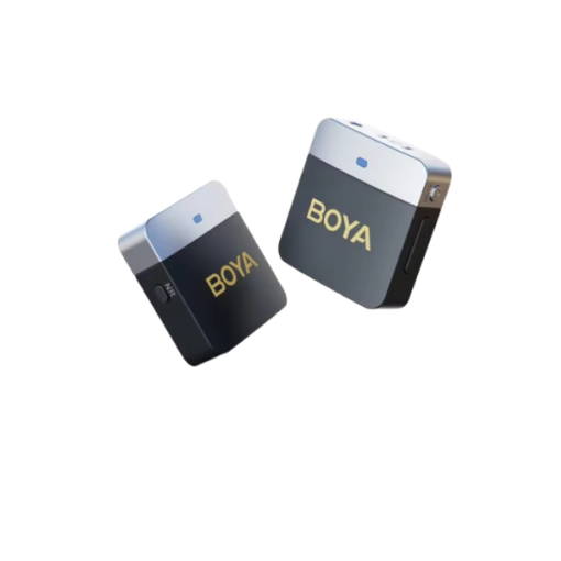 BOYA BY‑M1V6 – Micro-cravate sans fil omnidirectionnel pour 2 personnes