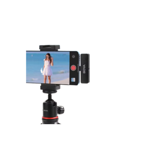 BOYA BY‑V4D – Micro cravate sans fil Lightning pour 4 personnes, ultracompact, portée 200 m